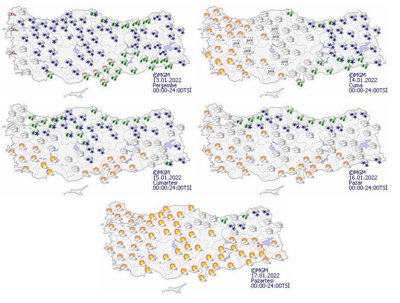 Son dakika haberi: Sıcaklık düşecek, Meteoroloji'den çok kuvvetli kar uyarısı!