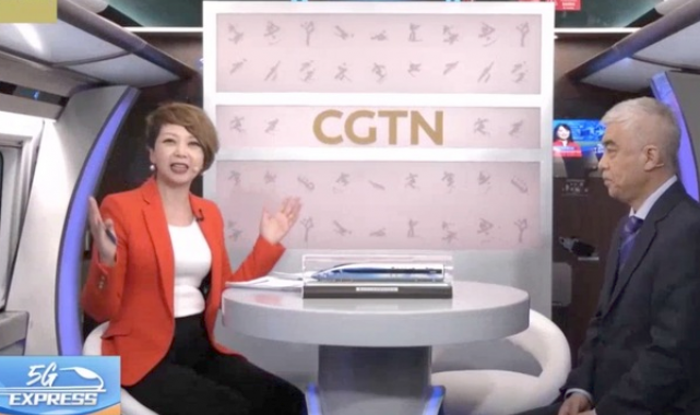 Son teknolojiler iç içe geçti: Hızlı trende 5G ultra HD canlı yayın