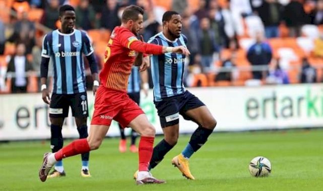 Adana'da puanlar paylaşıldı!