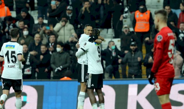 Beşiktaş, Gaziantep FK'yı tek golle mağlup etti