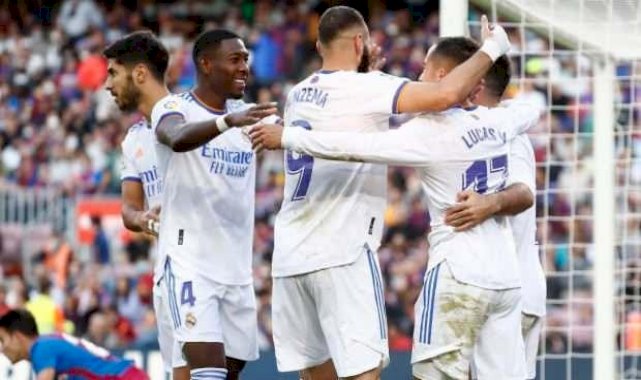 Nefes kesen El Clasico'da Real Madrid finalde
