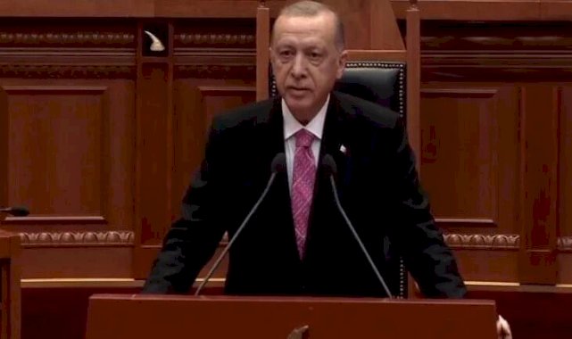 Son dakika: Erdoğan'dan Arnavutluk Meclisi'nde net mesajlar! 'Derhal harekete geçmezseniz...' diyerek tehlikeyi işaret etti