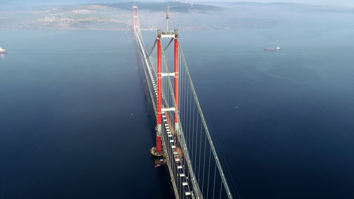 1915 Çanakkale Köprüsü için geri sayım başladı