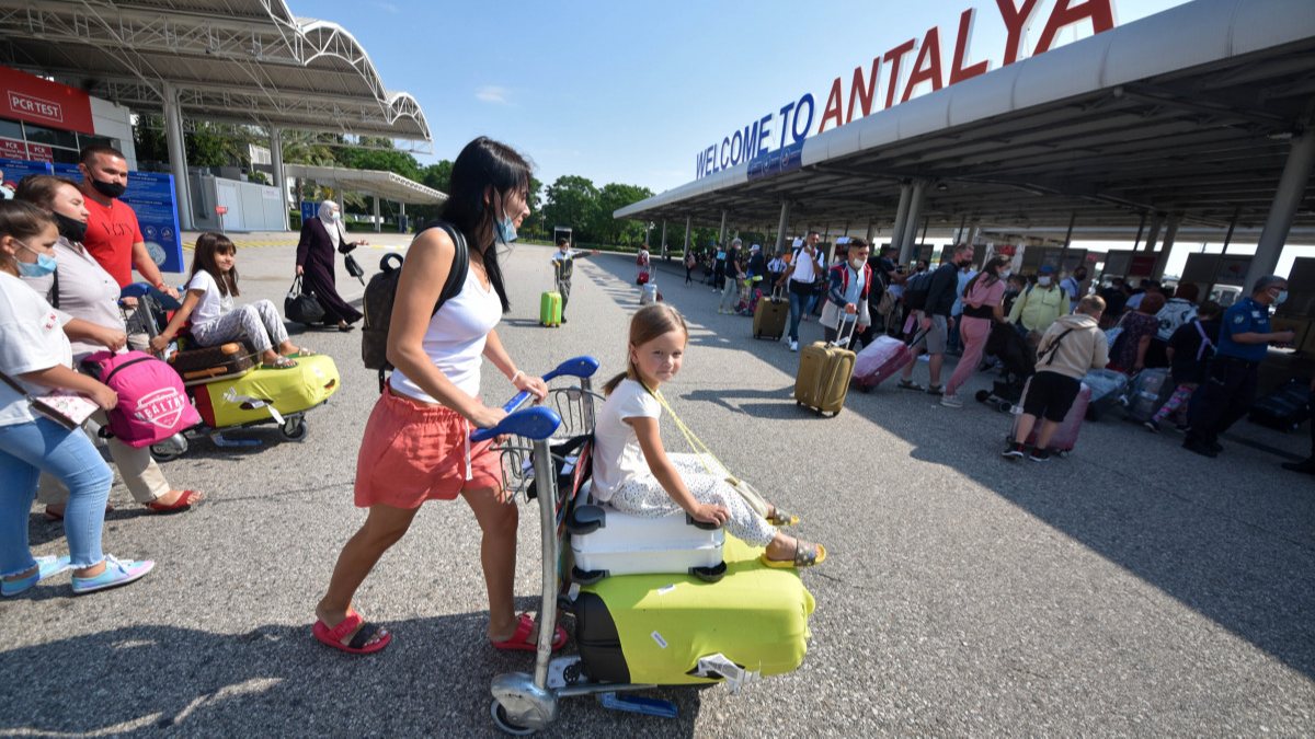 Antalya'nın ocak ayı turizminde yüzde 178'lik artış