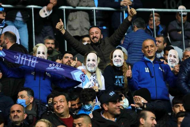 Başkan Sancak stat otoparkında çadırda maçı izlemeye başladı