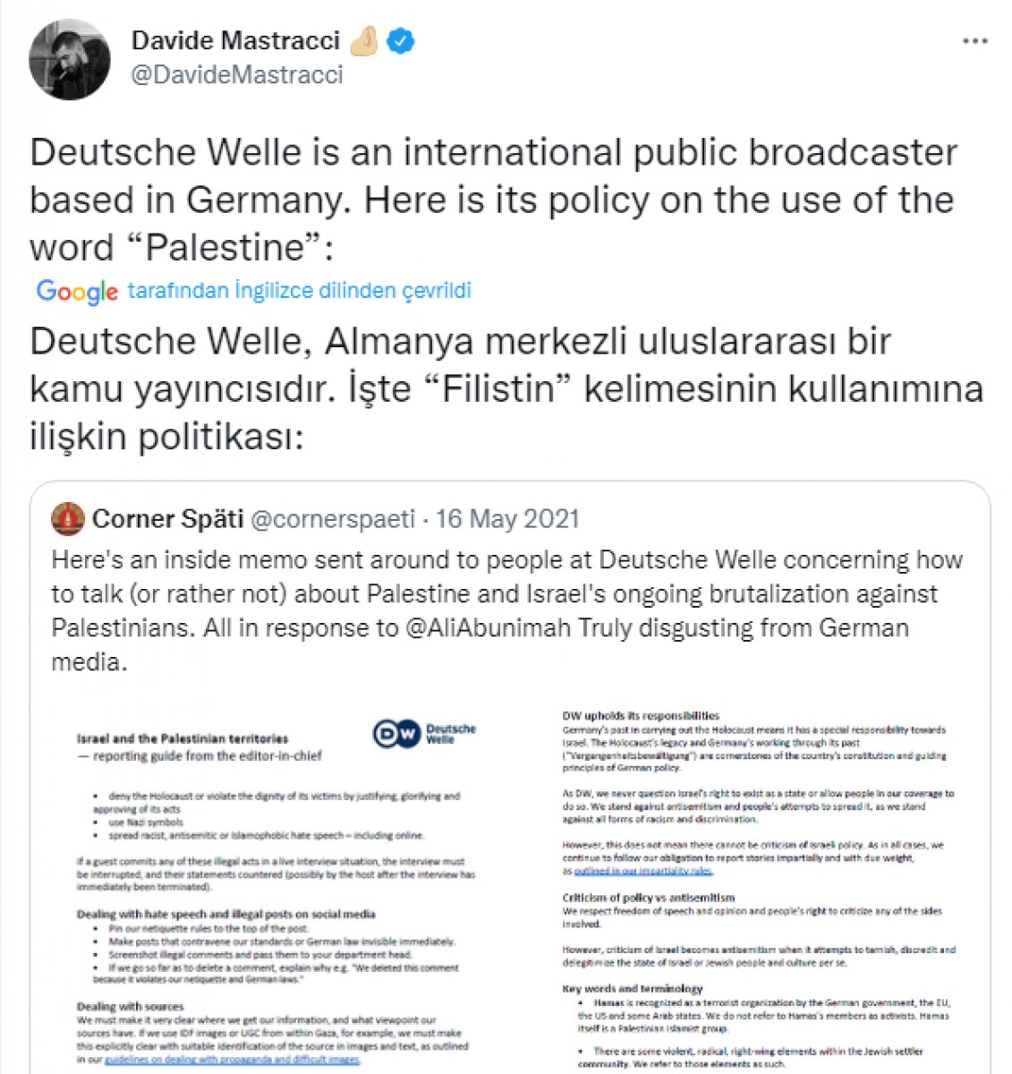 Batı medyasından çalışanlarına 'Filistin' talimatı: Yok sayın, görmeyin