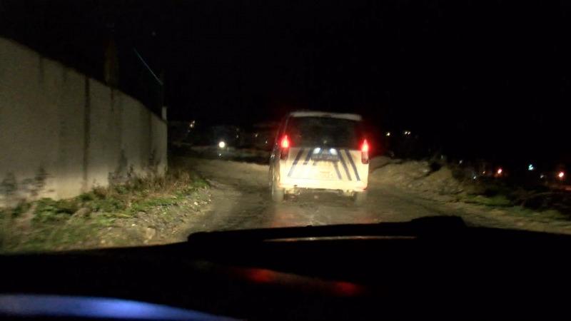 Büyükçekmece'de polisten gece boyunca kazı ve nöbet