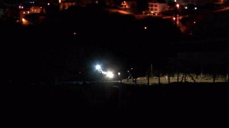 Büyükçekmece'de polisten gece boyunca kazı ve nöbet