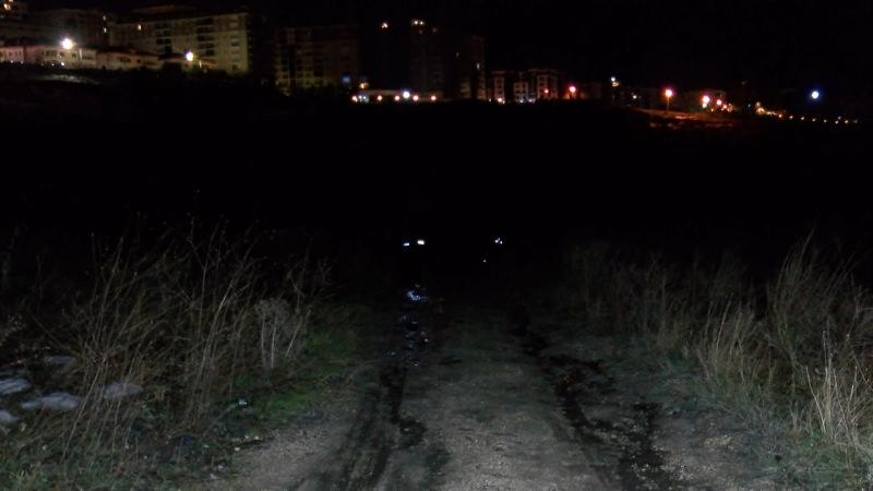 Büyükçekmece'de polisten gece boyunca kazı ve nöbet