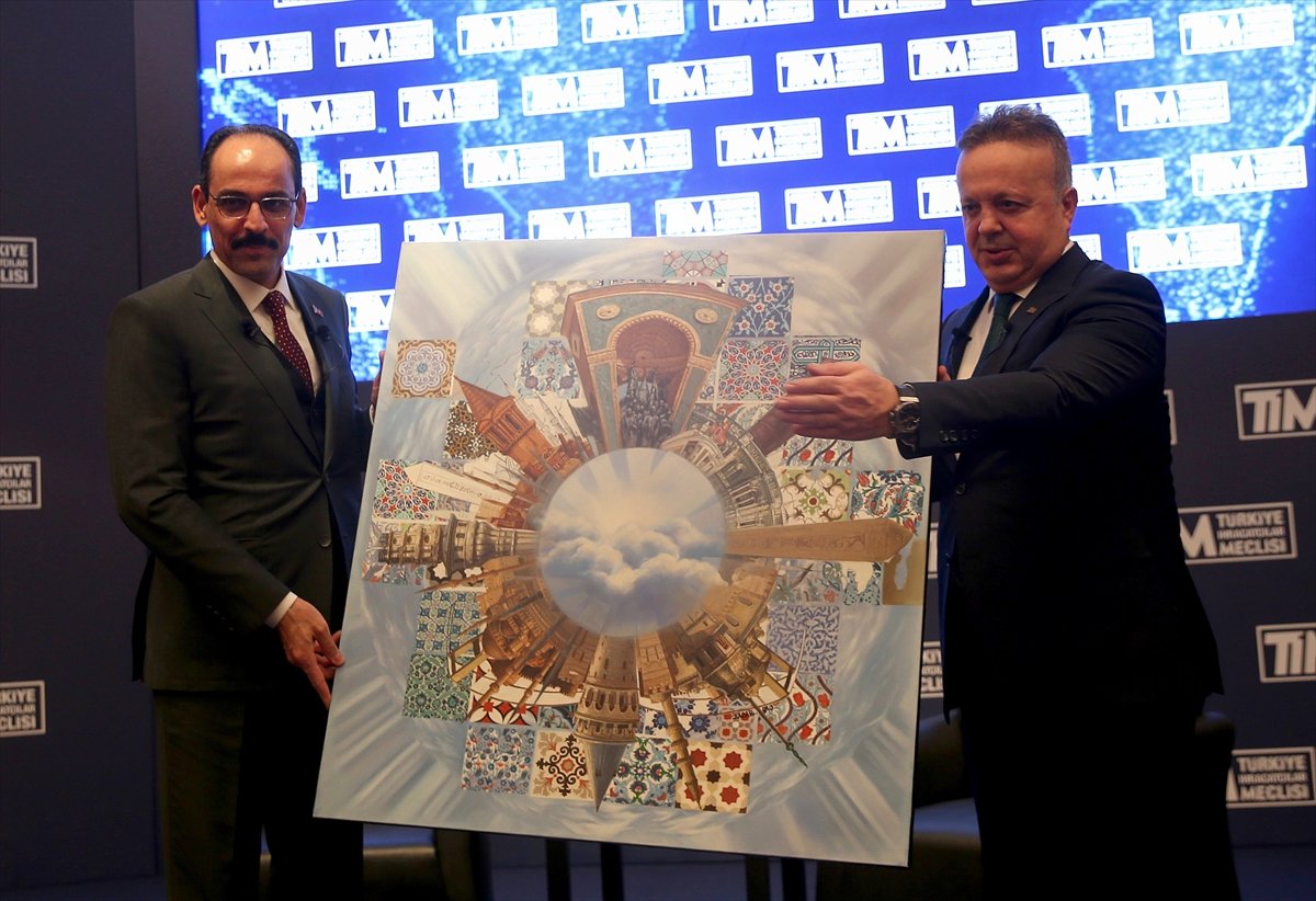 Cumhurbaşkanlığı Sözcüsü Kalın, TİM toplantısında açıklamalarda bulundu