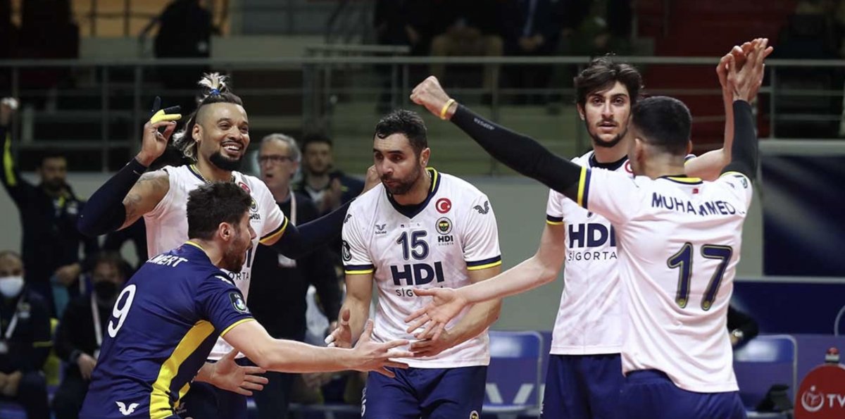 Fenerbahçe CEV Şampiyonlar Ligi'nde Cannes'ı yendi