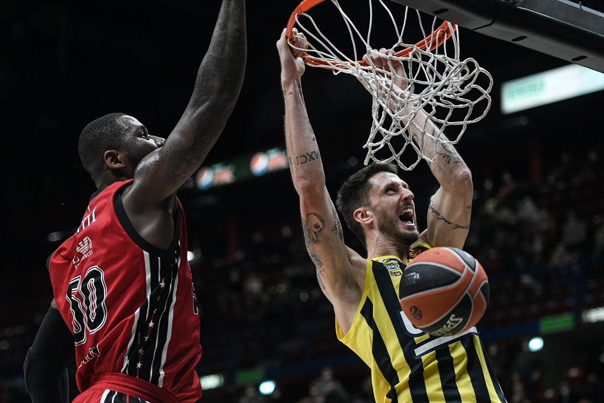 Fenerbahçe EuroLeague'de Milan'ı yendi