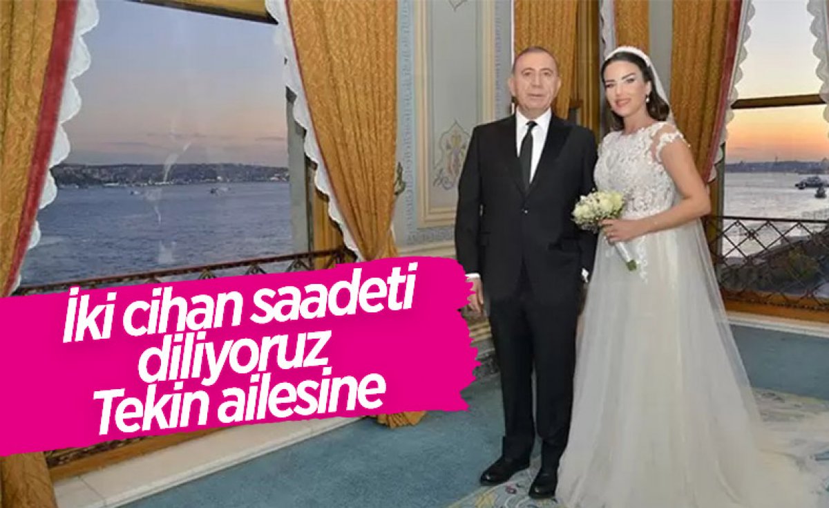 Gürsel Tekin'den 'Çırağan Sarayı' açıklaması: Sade bir nikahtı