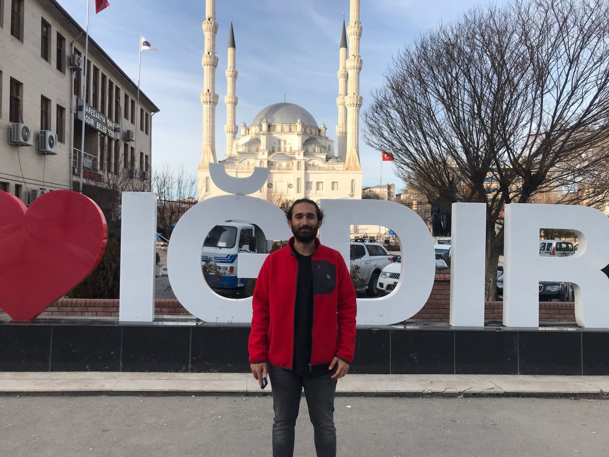 Iğdır'da işinden istifa eden adam dünya turuna başladı