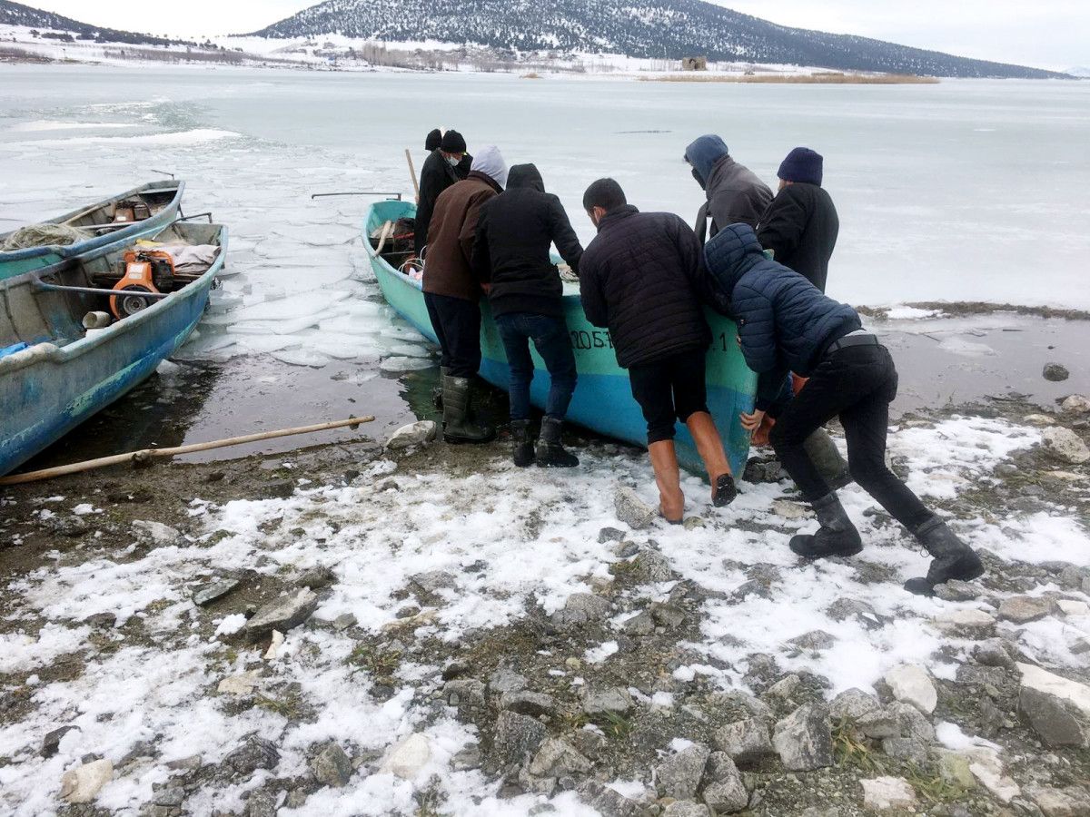 Isparta'da Mada Adası'nda zorlu yaşam mücadelesi