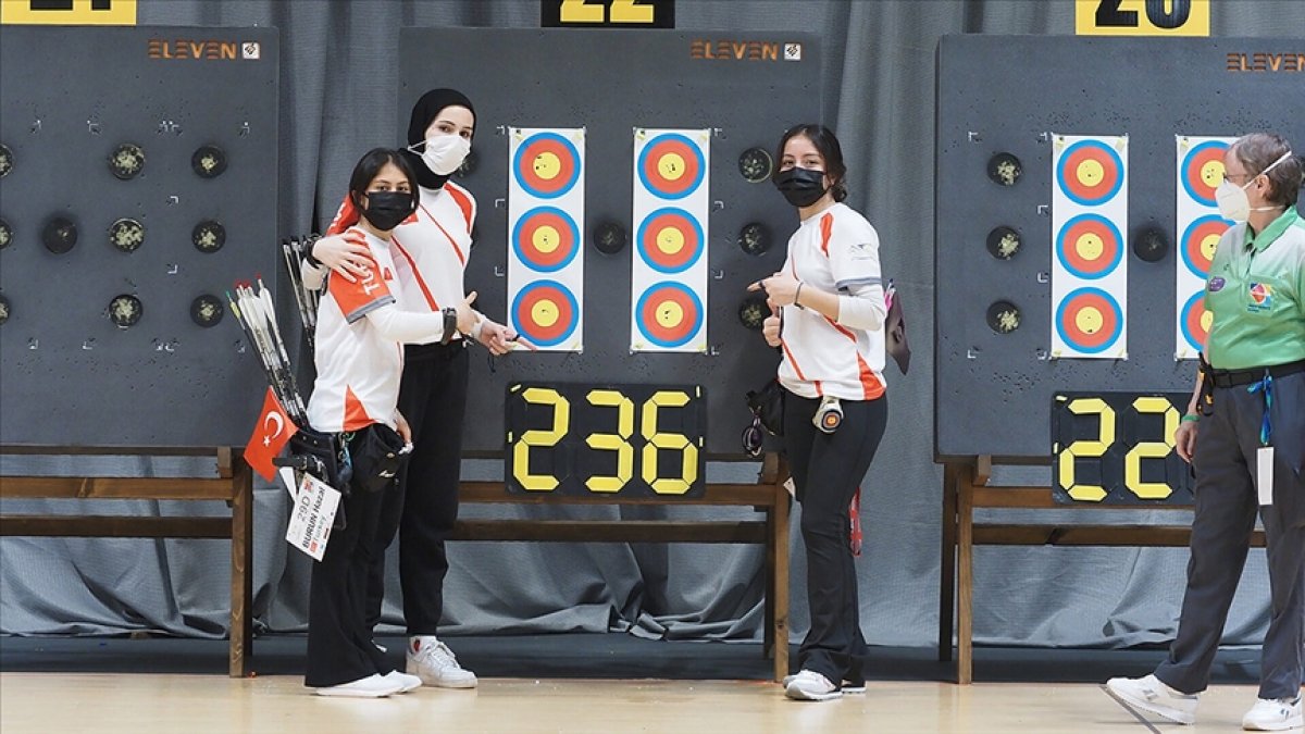 Kadın Milli okçular Avrupa Şampiyonu