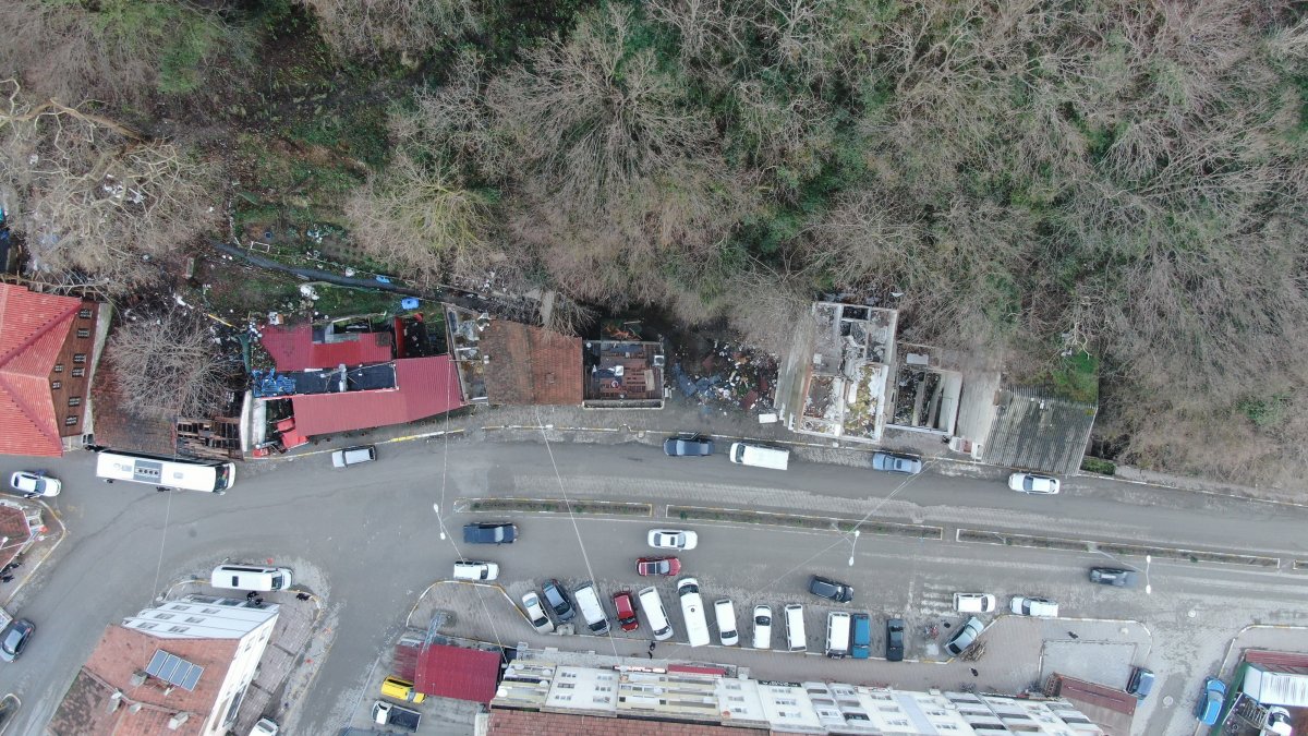 Kastamonu'da heyelan riski olan binalara yıkım kararı