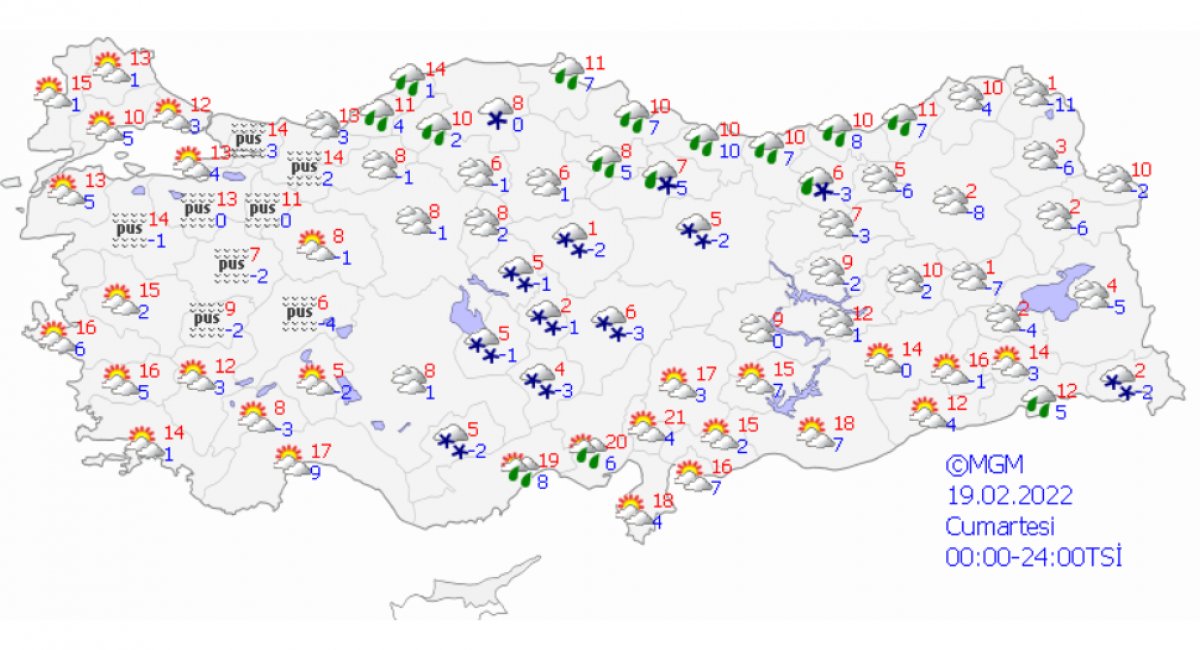 Meteorolojiden birçok il için yağış uyarısı