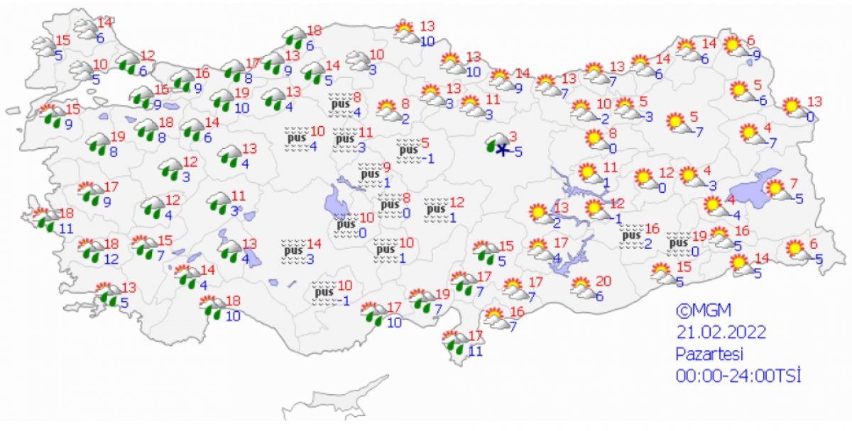Meteorolojiden birçok il için yağış uyarısı