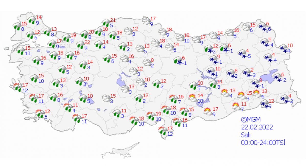 Meteorolojiden birçok il için yağış uyarısı