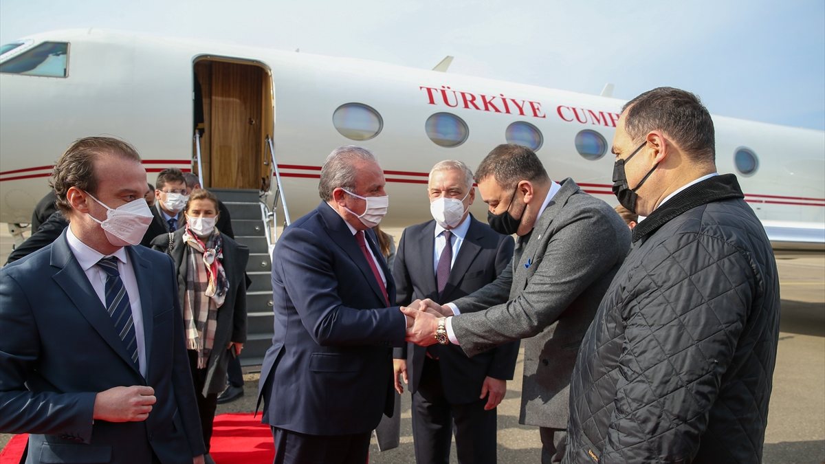 Mustafa Şentop Gürcistan'da