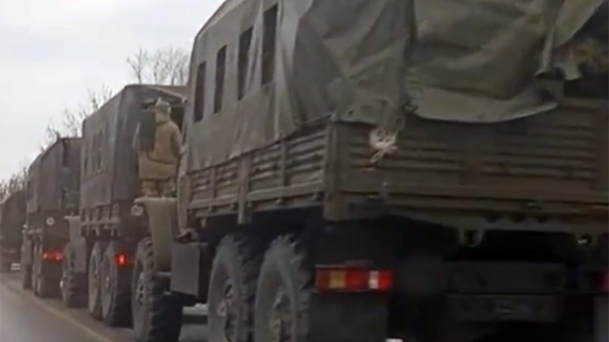 Rus ordusundan Ukrayna sınırına askeri yığınak