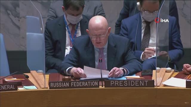 Rusya, BMGK'nın Ukrayna tasarısını veto etti