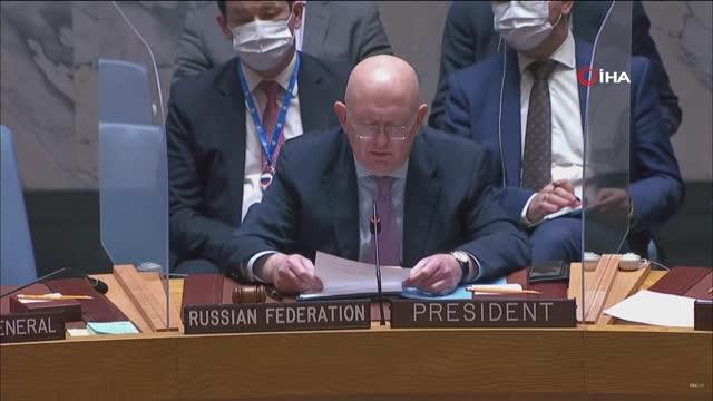 Rusya, BMGK'nın Ukrayna tasarısını veto etti