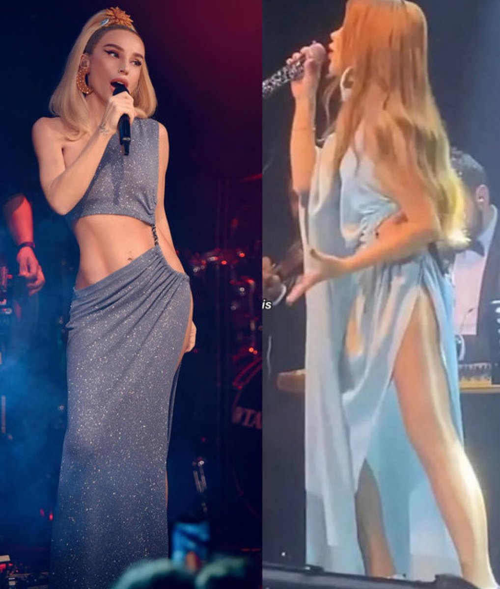 Seren Serengil'in Sahne Kostümüne Eleştiri