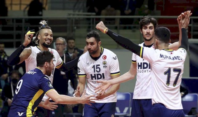 Fenerbahçe CEV Şampiyonlar Ligi'nde Cannes'ı yendi