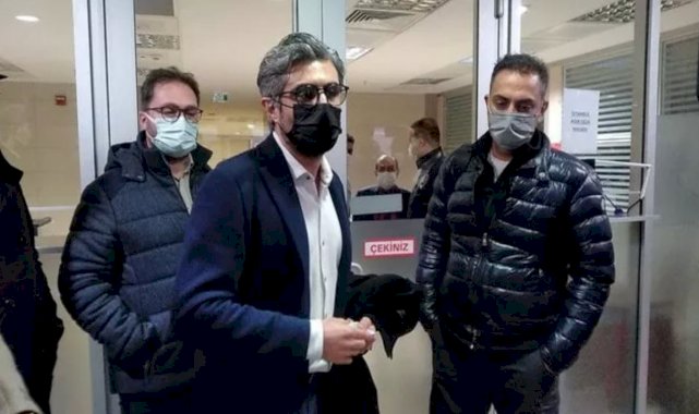 Gazeteci Barış Pehlivan ve Murat Ağırel adliyeye gelerek teslim oldu