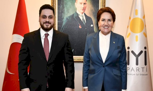 Hüseyin Baş'tan Meral Akşener'e ziyaret