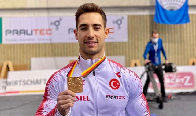 Milli jimnastikçi İbrahim Çolak, Dünya Kupası'nda altın madalya kazandı