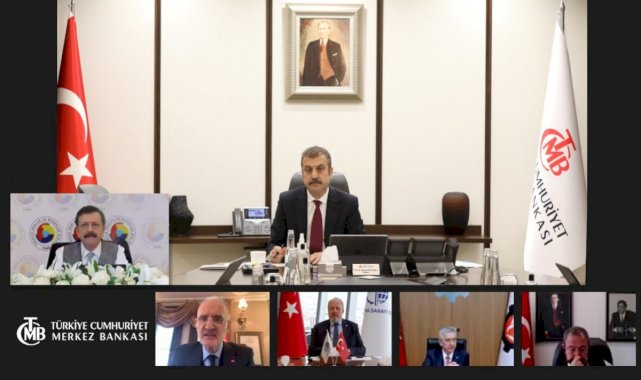 Şahap Kavcıoğlu, TOBB Başkanı Hisarcıklıoğlu ile görüştü