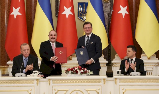 Türkiye ile Ukrayna arasında 8 anlaşma imzalandı