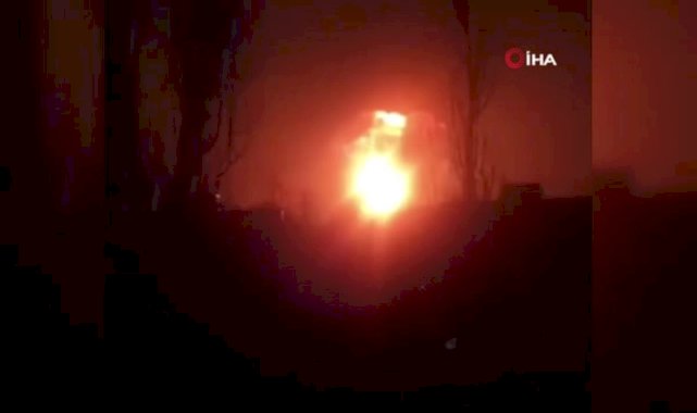 Çatışmalar Yoğunlaştı. Başkent Kiev'de, Rus ve Ukrayna askerleri çatışmaya devam ediyor