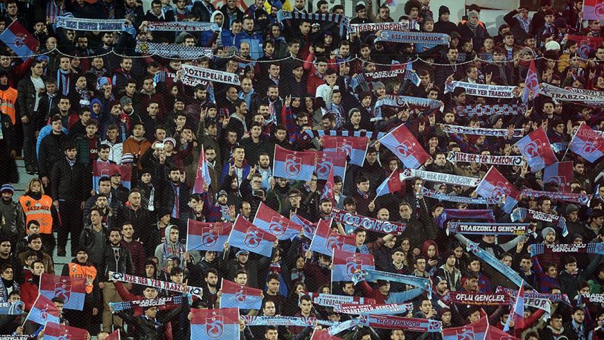 Trabzonspor tribünlerde de zirvede