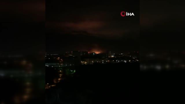 Çatışmalar Yoğunlaştı. Başkent Kiev'de, Rus ve Ukrayna askerleri çatışmaya devam ediyor