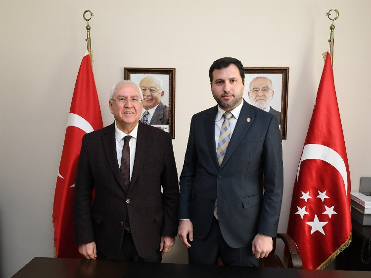 Başkan Selvitopu'dan Saadet ve DEVA partilerine ziyaret