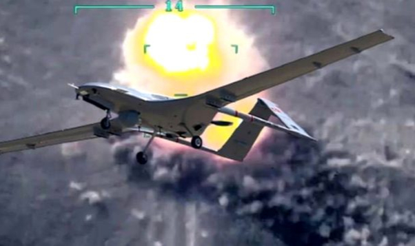 Bayraktar SİHA ile Ruslara ait olan hava savunma sistemlerini yok etti