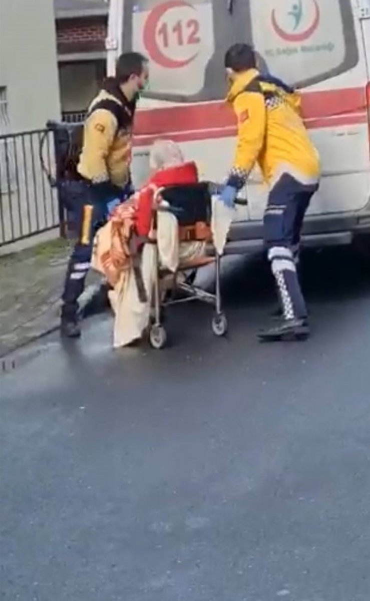 Beşiktaş’ta 92 yaşındaki kadına bakıcı şiddeti