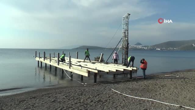 Bodrum'da ruhsatsız ve kaçak iskele kalmayacak