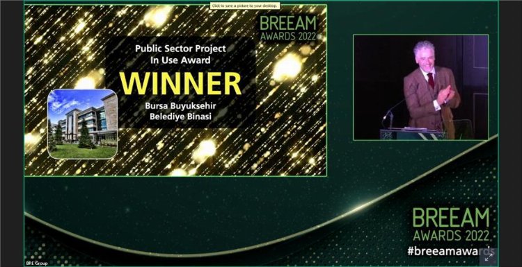 Bursa Büyükşehir'e 'mükemmellik' ödülü