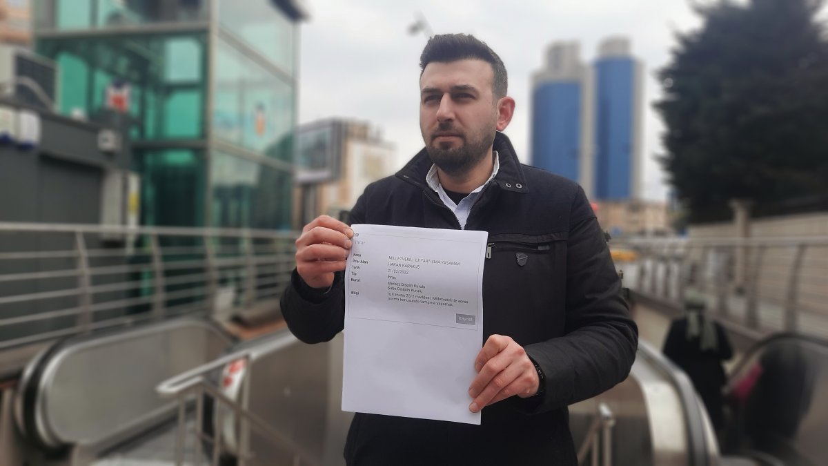 CHP'li Milletvekilinin işten attırdığı güvenlik görevlisinden belgeli yanıt