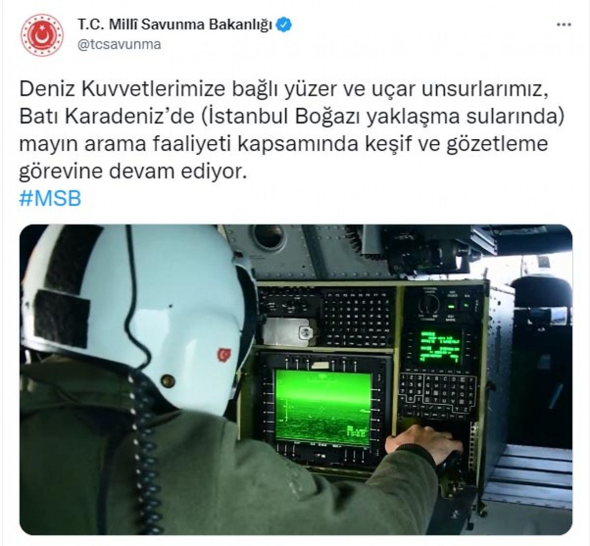 Deniz Kuvvetleri'nin Karadeniz'de mayın mesaisi