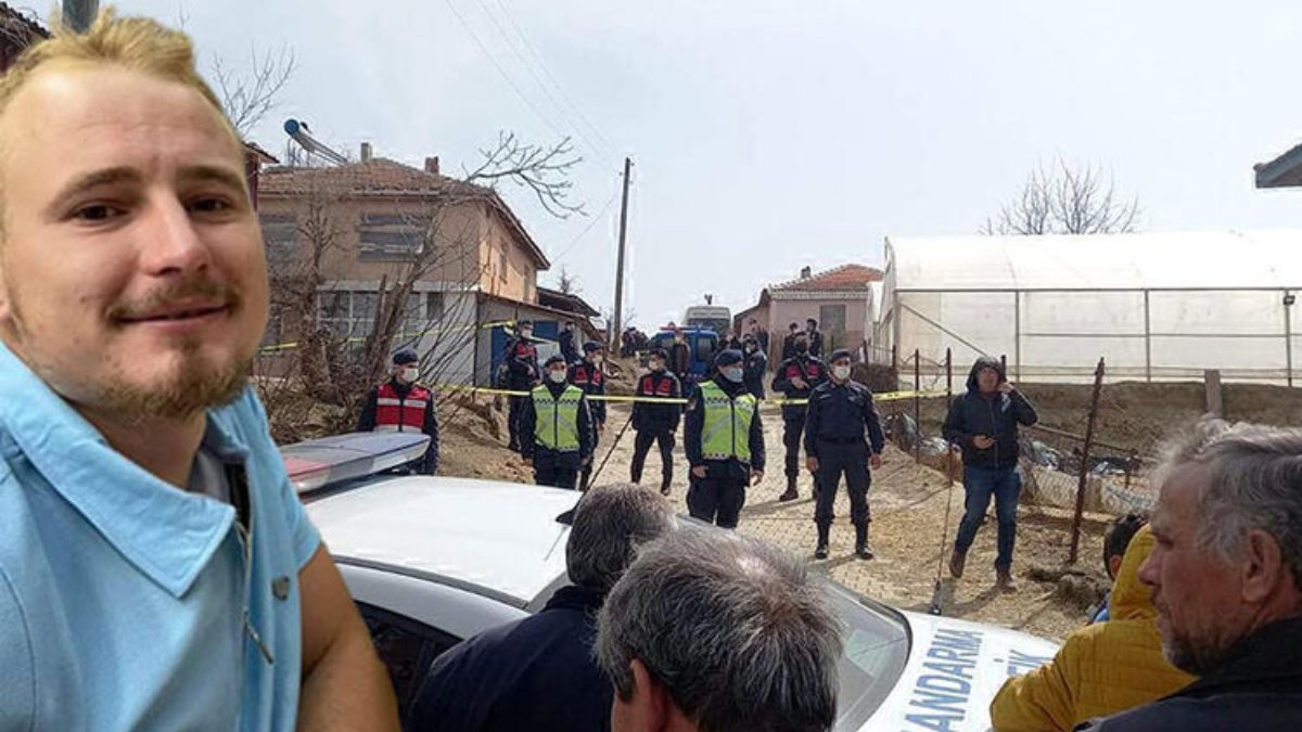 Edirne'de bir aileyi katlettiğini inkar eden şahsın, olay yerinde takma dişi bulundu