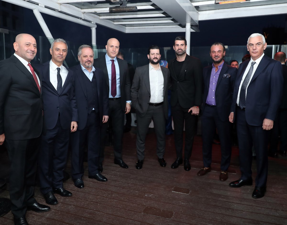 Fenerbahçe camiası, İsmail Kartal'ın kızının düğününde buluştu