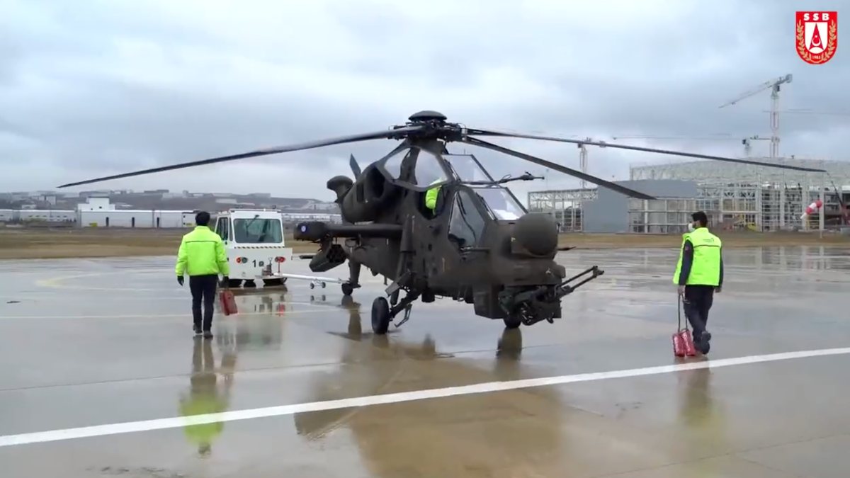 Jandarma&#039;ya T-129 ATAK helikopteri teslim edildi