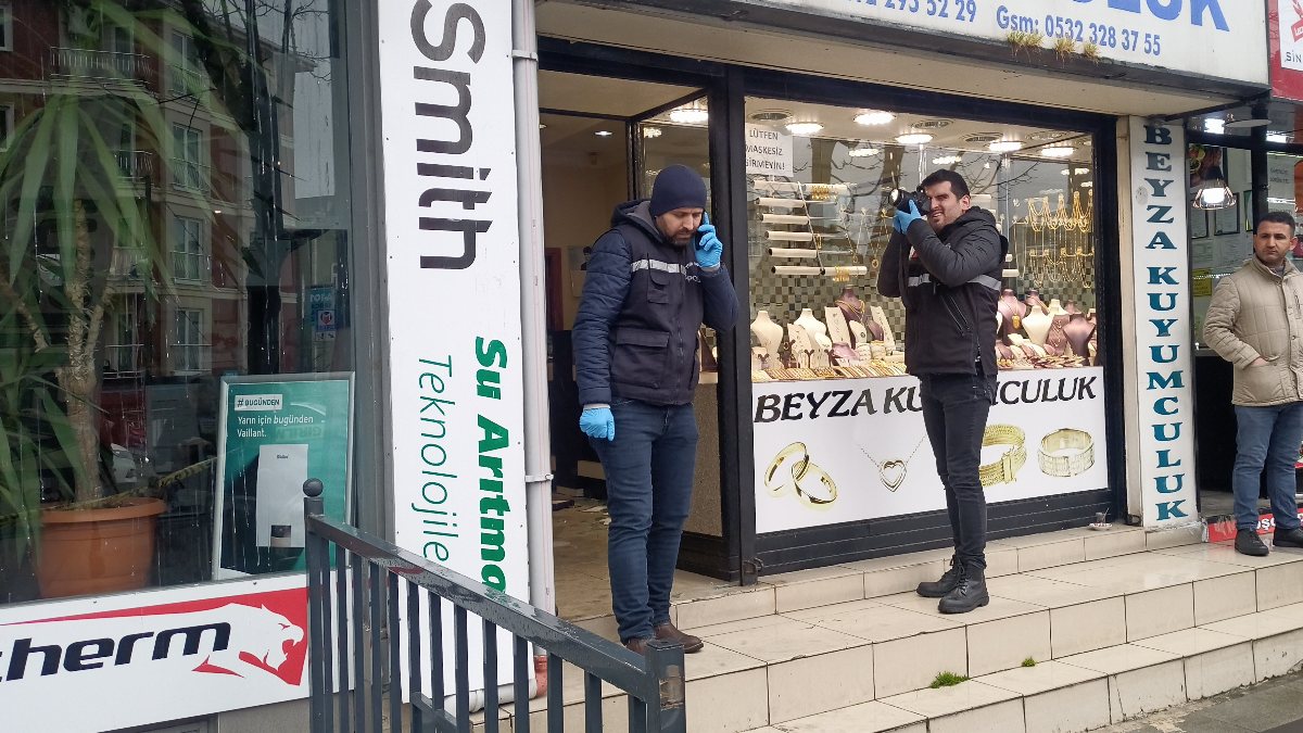 Kağıthane'de milyonluk kuyumcu soygununda 8 kişi yakalandı