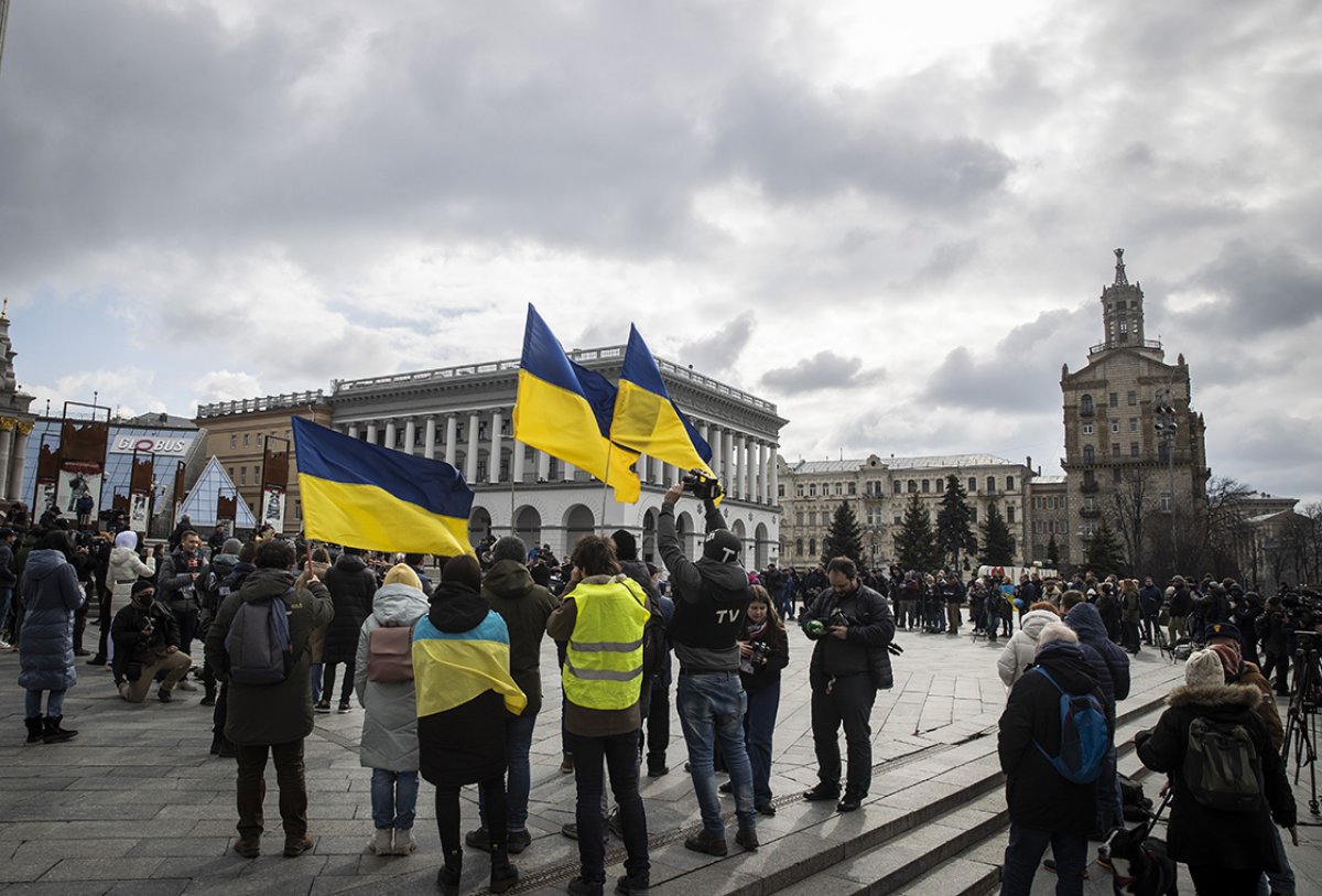 Kuşatma altındaki Kiev'de klasik müzik konseri